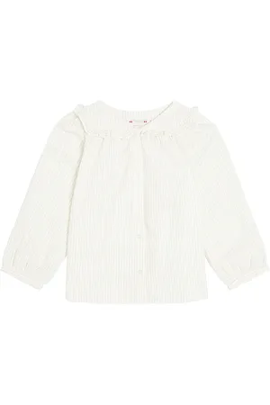 BONPOINT Charley striped cotton blouse