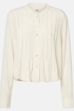 Isabel Marant Adzara pleated blouse