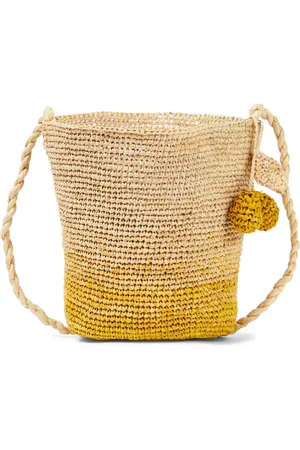 BONPOINT Aphyllante raffia shoulder bag