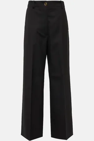 Patou Wide-leg wool pants