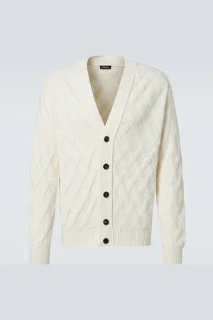 Ermenegildo Zegna Ribbed-knit cotton cardigan