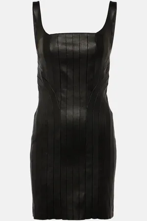 Stouls Nino leather minidress