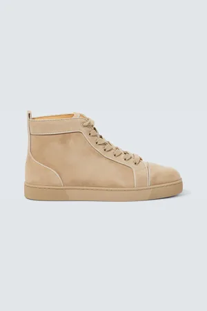 Christian Louboutin Louis suede high-top sneakers