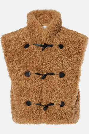 Marant Etoile Alisa faux fur vest