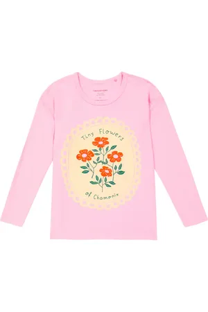 Tiny Cottons Tiny Flowers cotton jersey T-shirt
