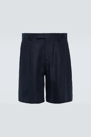 LARDINI Linen Bermuda shorts