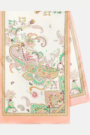 Etro Tosca printed silk scarf