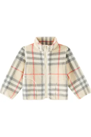Burberry Burberry Check jacquard fleece jacket