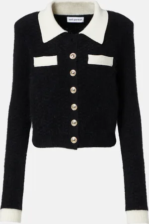 Self-Portrait Cropped cardigan