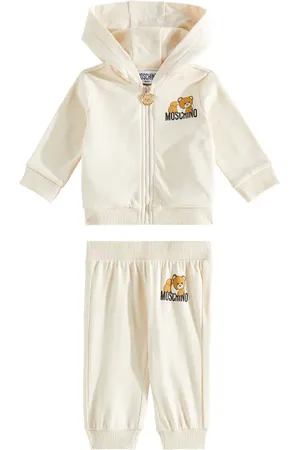 Moschino Baby printed cotton tracksuit