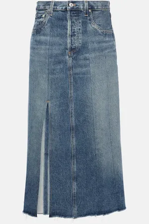 Citizens of Humanity Raian denim midi skirt