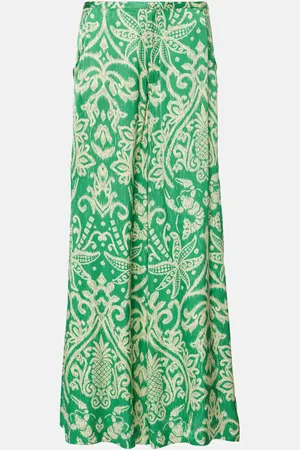 POUPETTE ST BARTH Clea printed wide-leg pants