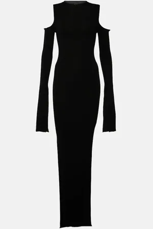 Rick Owens Knitted virgin wool maxi dress
