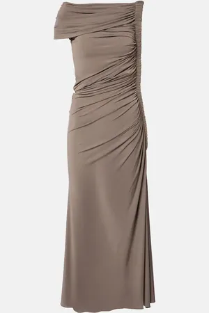 Alaïa Asymmetric midi dress