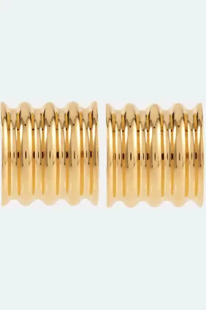 Khaite Julius Small -plated earrings