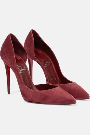 Christian Louboutin Iriza suede pumps