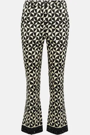 Max Mara Nereo printed cropped pants