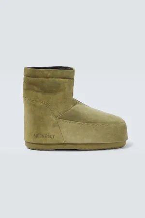 Moon Boot Icon Low suede snow boots