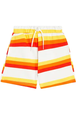 Mini Rodini Striped cotton jersey shorts