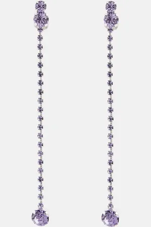 MAGDA BUTRYM Crystal-embellished drop earrings