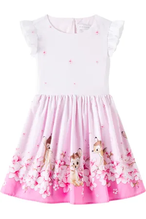 MONNALISA X DisneyÂ® printed cotton dress