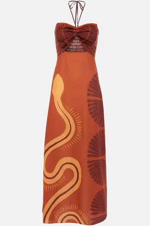 JOHANNA ORTIZ Cotton maxi dress