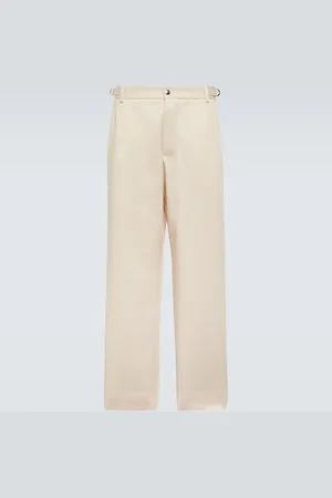 Jacquemus Le pantalon Jean cotton and linen pants