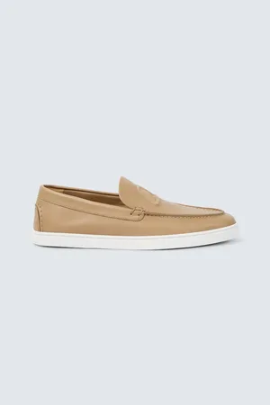 Christian Louboutin Varsiboat leather loafers
