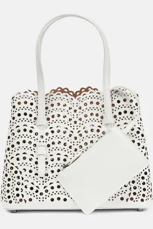 Alaïa Le Mina 25 Vienne Wave leather tote bag