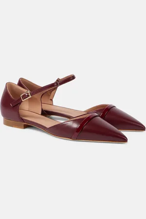 MALONE SOULIERS Ulla leather Mary Jane flats