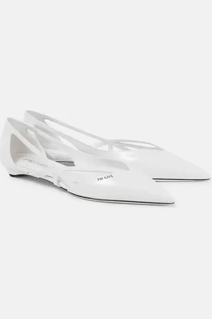 Prada Leather ballet flats