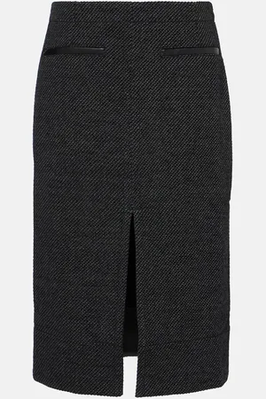 Proenza Schouler White Label Kingsley twill midi skirt