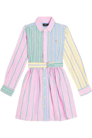 Ralph Lauren Louella striped cotton dress
