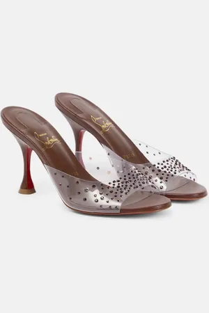 Christian Louboutin Nudes Degramule embellished mules