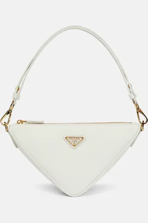 Prada Triangle leather shoulder bag