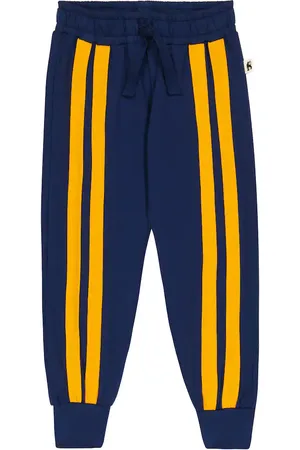 Mini Rodini Panel striped cotton jersey sweatpants