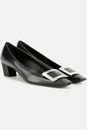 Roger Vivier Belle Vivier leather pumps