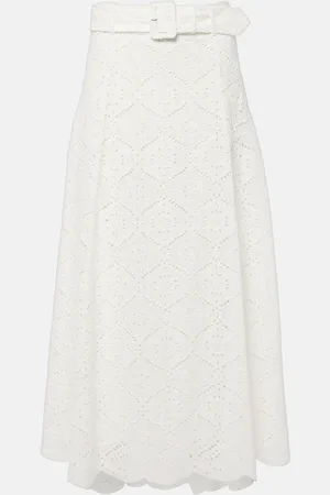 VERONICA BEARD Vintry broderie anglaise maxi skirt