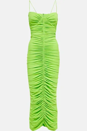 ALEX PERRY Everett ruched maxi dress