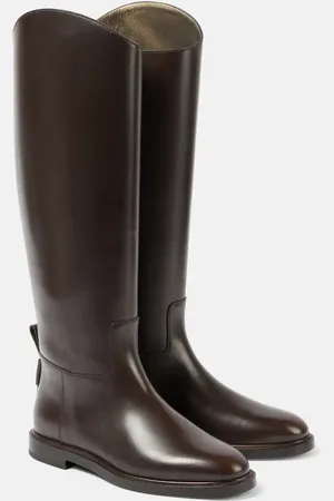 Brunello Cucinelli Leather knee-high boots