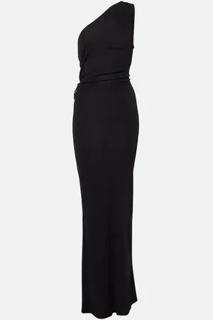 Staud Zenith gathered jersey maxi dress