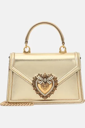 Dolce & Gabbana Devotion Small leather shoulder bag
