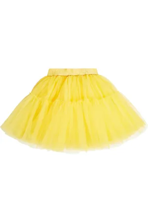 MONNALISA Tiered tulle skirt