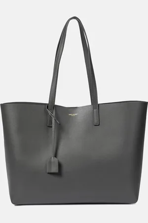 Saint Laurent Shopping E/W leather tote