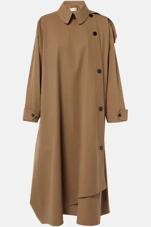 The Row Aralia cotton trench coat