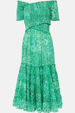 POUPETTE ST BARTH Soledad floral midi dress