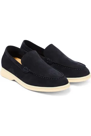 Loro Piana Summer Walk suede loafers