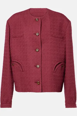 Blazé Milano Rush Gliss cotton-blend bouclÃ© jacket