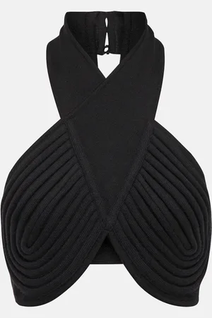 GABRIELA HEARST Eris halterneck wool bralette