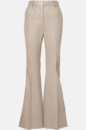 Joseph Tafira leather flared pants